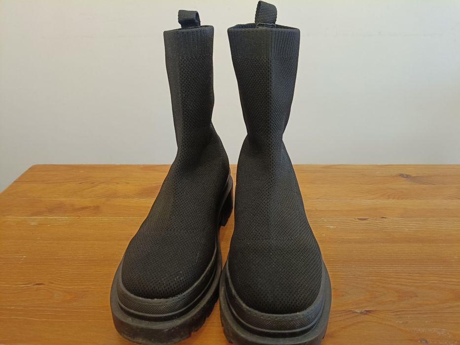 Buty botki Reserved czarne rozm. 37