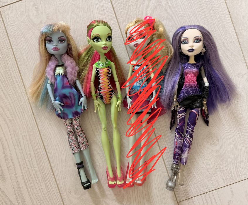 Оригінальні ляльки Monster high