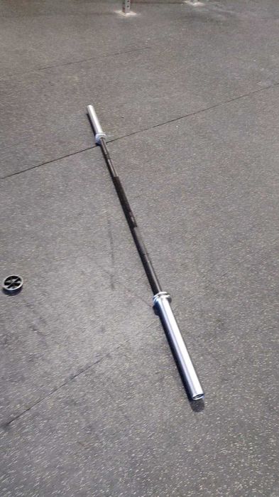 Pack Inversia Barra + Discos Olimpicos + Molas (MATERIAL NOVO)