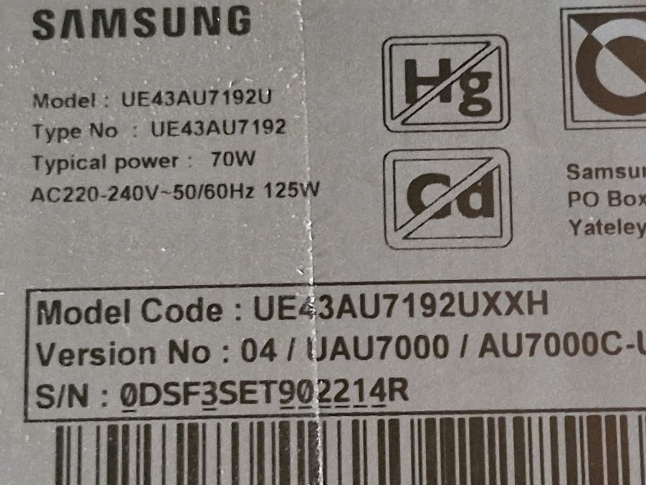 Телевизор TCL 55C655X1 на запчасти