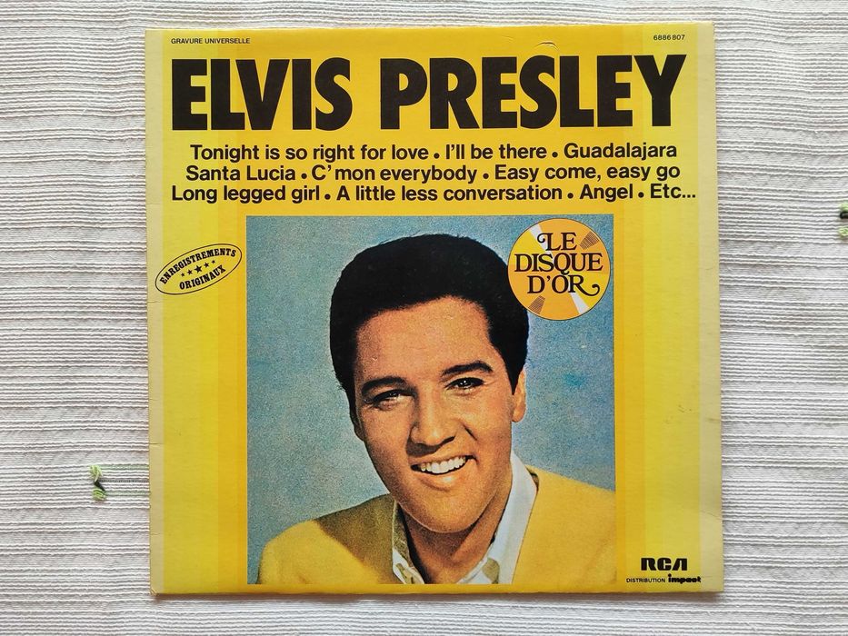 Elvis Presley - Le Disque d'Or (LP vinil)
