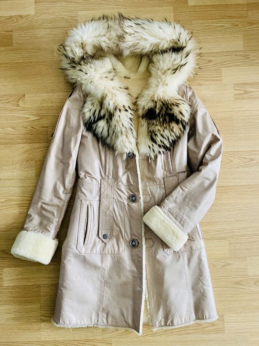 Дубленка шкіряна SashaPasha з лайки