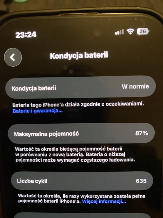 iPhone 15 jak nowy
