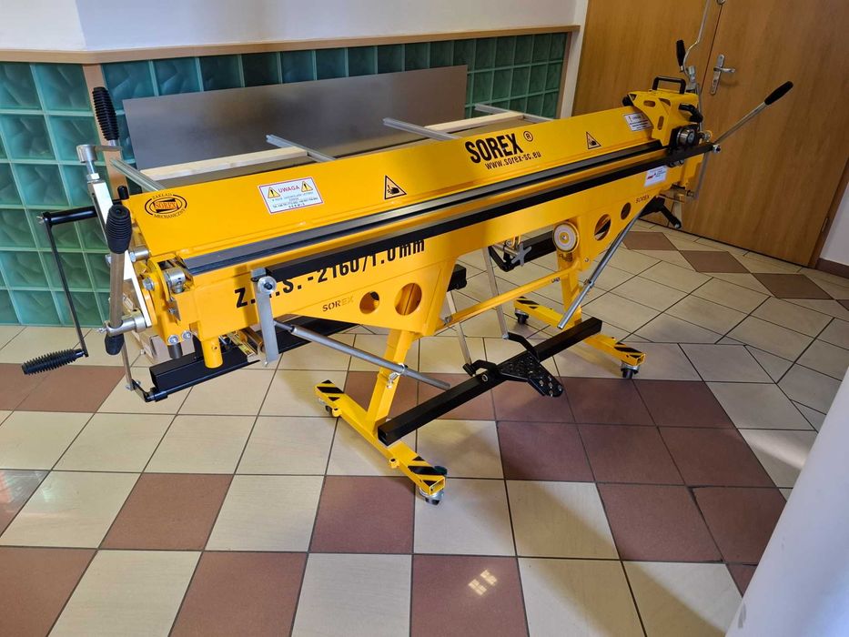 Ręczna Zaginarka giętarka Sorex 2160/1,0 mm dostępna od ręki