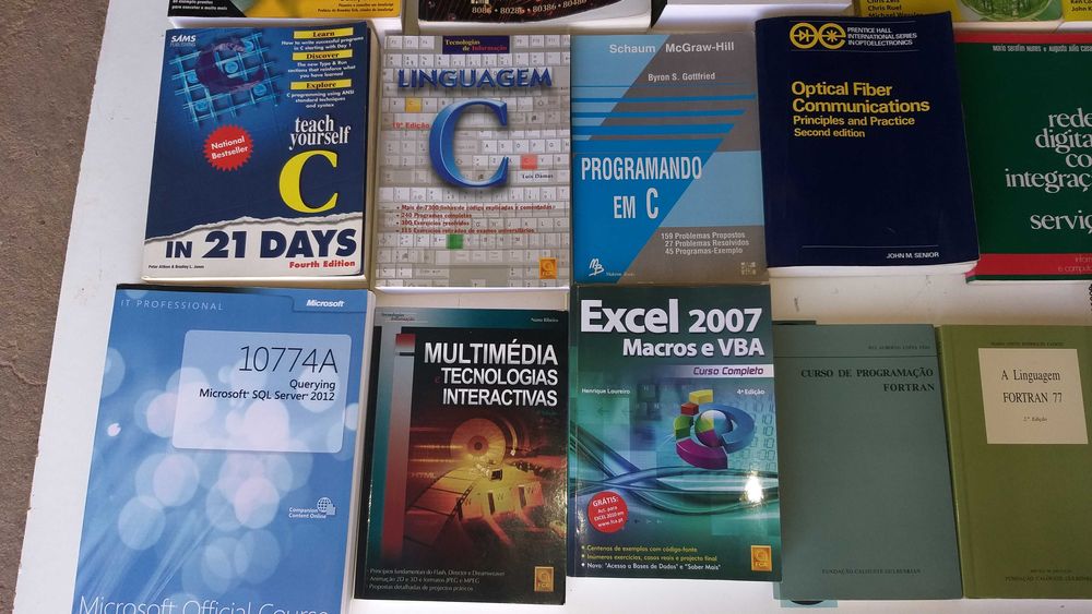 Livros de informática vários