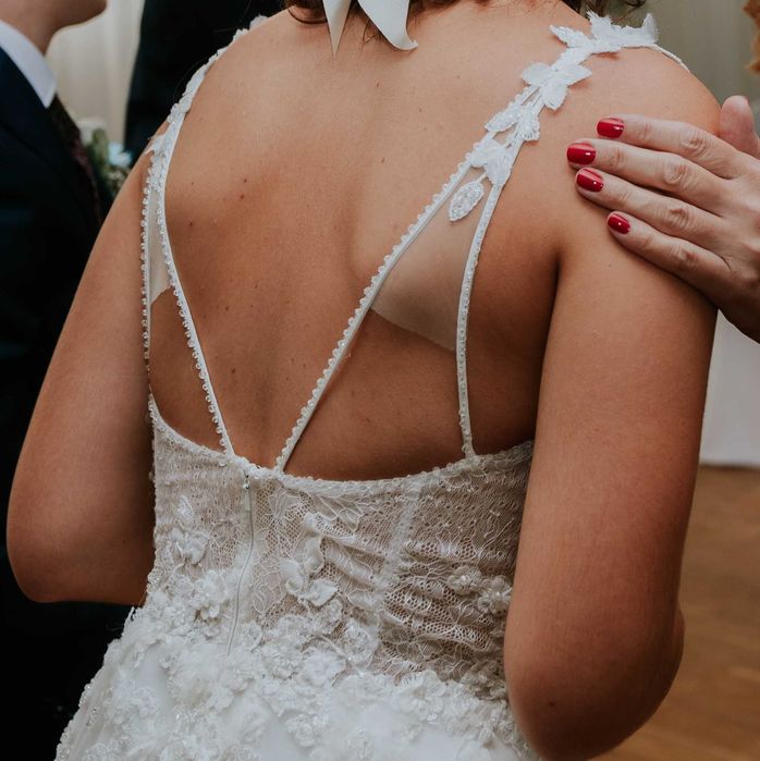 Biała suknia ślubna Flossmann