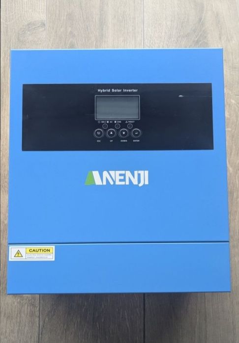 Гібридний інвертор ANENJI 4000W-24V-WIFI потужністю 4,2 кВт, 24В