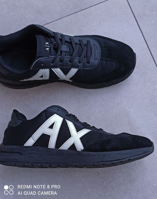 Armani Exchange sneakersy  skóra naturalna rozmiar  45