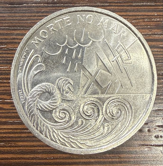 Moeda Portuguesa 200 escudos de 1999- Morte no Mar