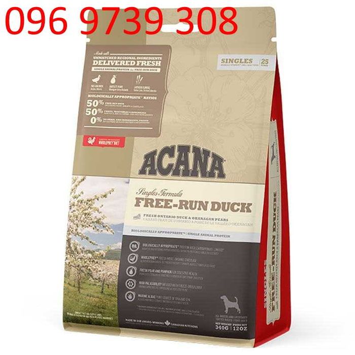 Корм Acana Free-Run Duck на вагу