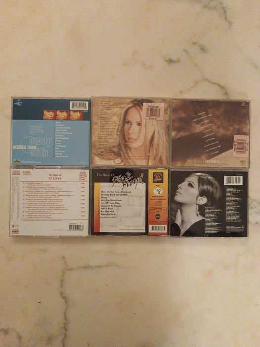 6 CDs varios tipos musica