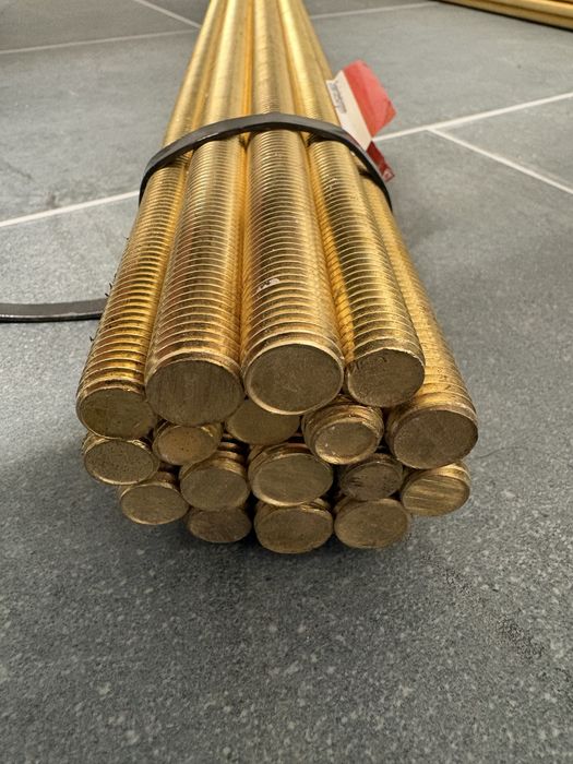Pręt gwintowany mosiężny m12 m14 m16 m18 m20