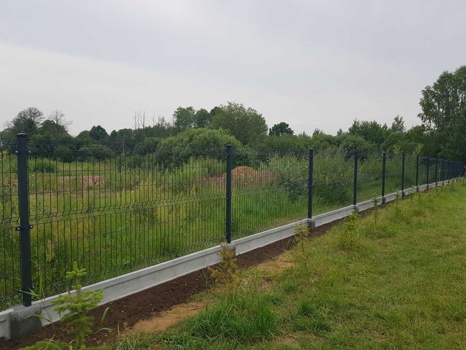 PROMOCJA Ogrodzenie panelowe 133cm 4mm podmurówka Komplet 62zł/mb