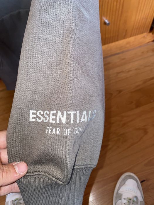 Hoodie Essentials - Verde-tropa