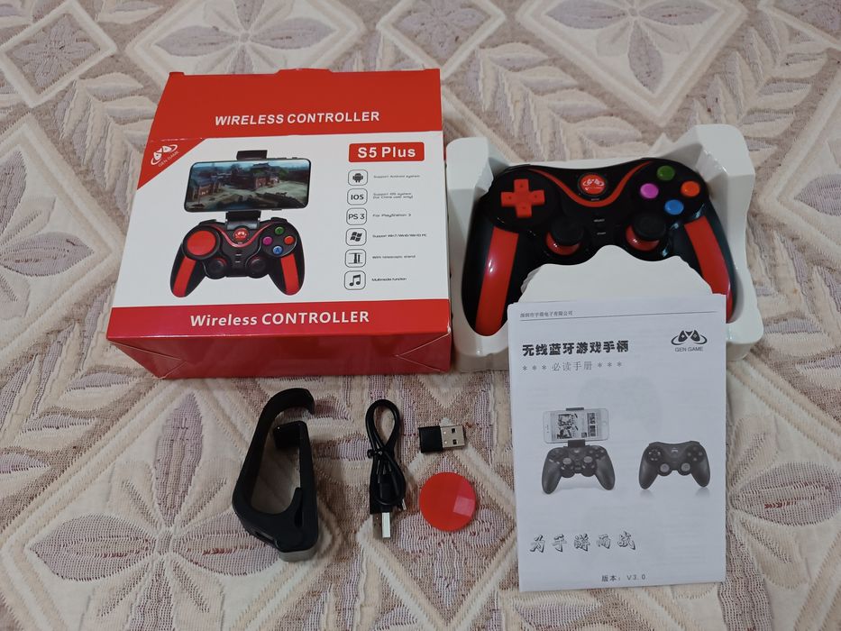 Безпровідний Геймпад Джойстик Bluetooth Gen Game S5 Plus