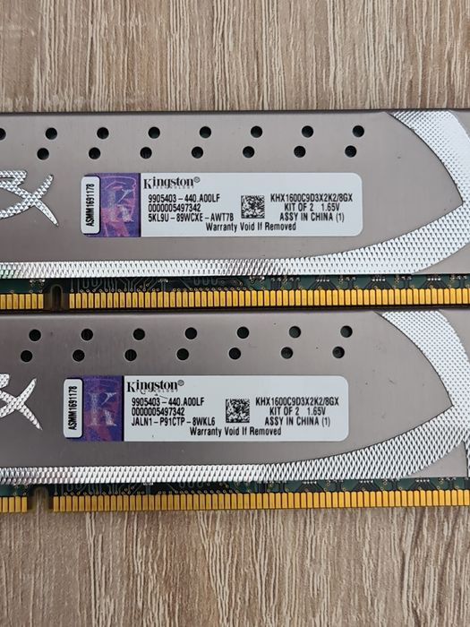 Kostki pamięc GoodRam/HyperX DDR3 16 Gb