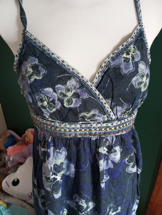 Maxi sukienka w kwiaty S