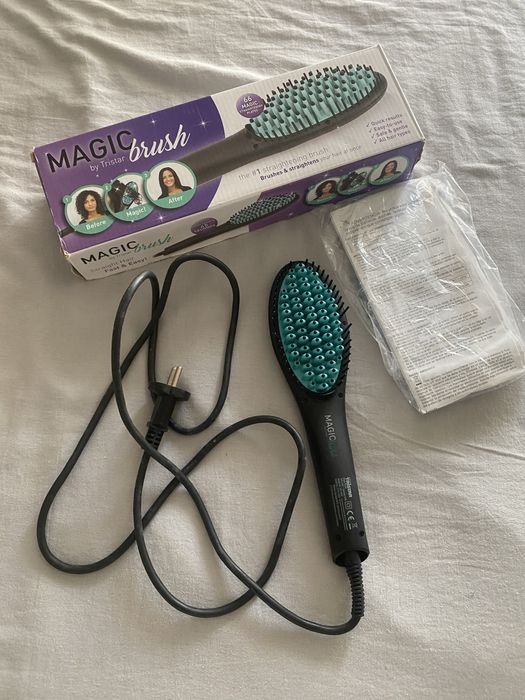 Escova Alisadora Magic Brush by Tristar – Como Nova