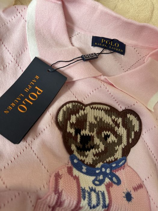 Футболка вязана американка поло Ralph Lauren