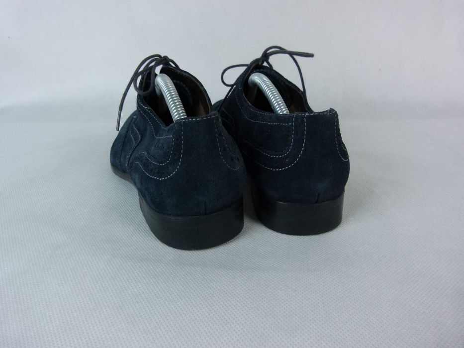 Clarks skórzane półbuty skóra zamszowa 42 28 cm