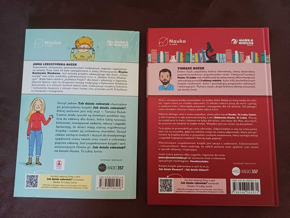 Tomasz Rożek-Jak działa człowiek. Anna Rożek-Tak działa człowiek.