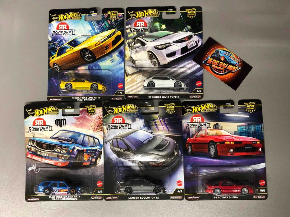 Машинки Hot Wheels - Ronin Run 2 (Car Culture Mix 7 2025 року)