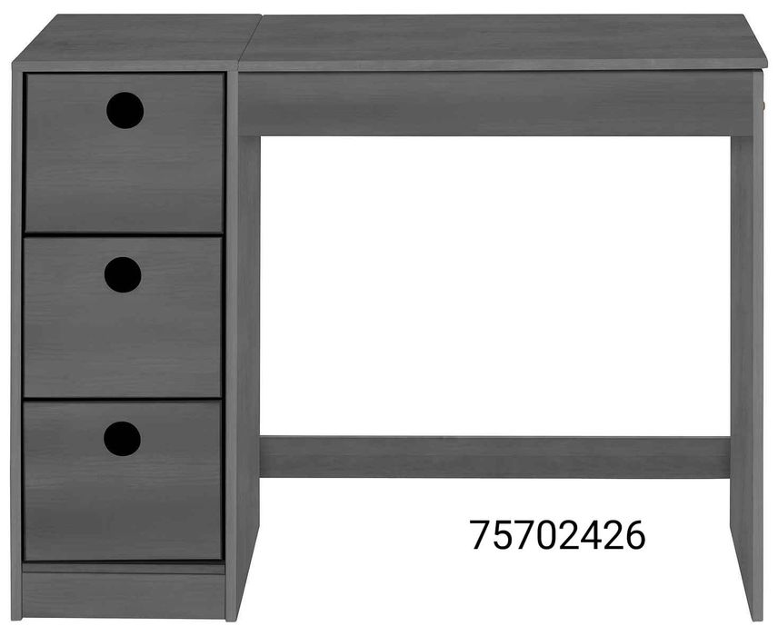 Biurko lite drewno sosna