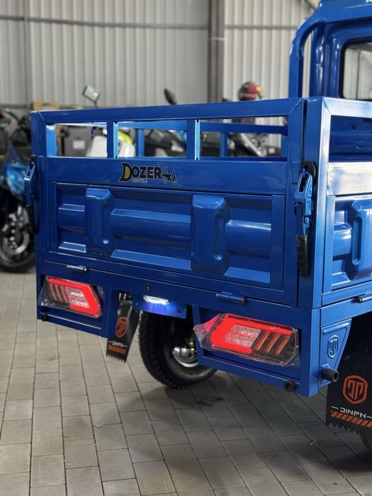 Електричний трицикл Dozer Model 7K (дизельний обігрівач, камера) Безкоштовна доставка