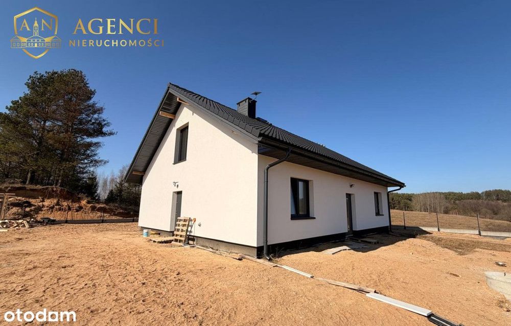 *Dom parterowy przy lesie*Grabówka*