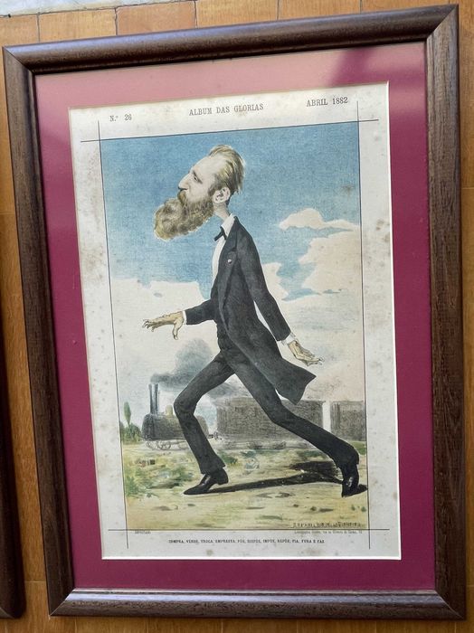 Rafael Bordalo Pinheiro, Caricaturas - Album das Glórias