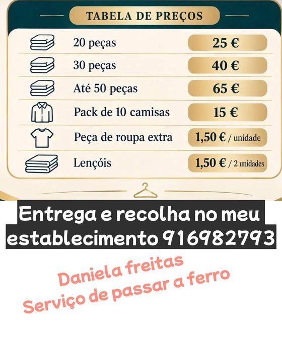 Passo roupa a ferro