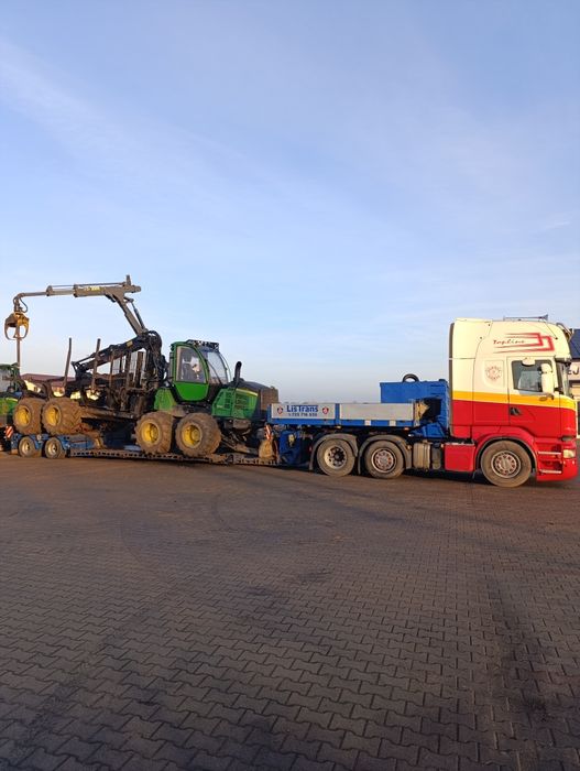 Transport kombajnów,sieczkarni i innych maszyn budowlanych