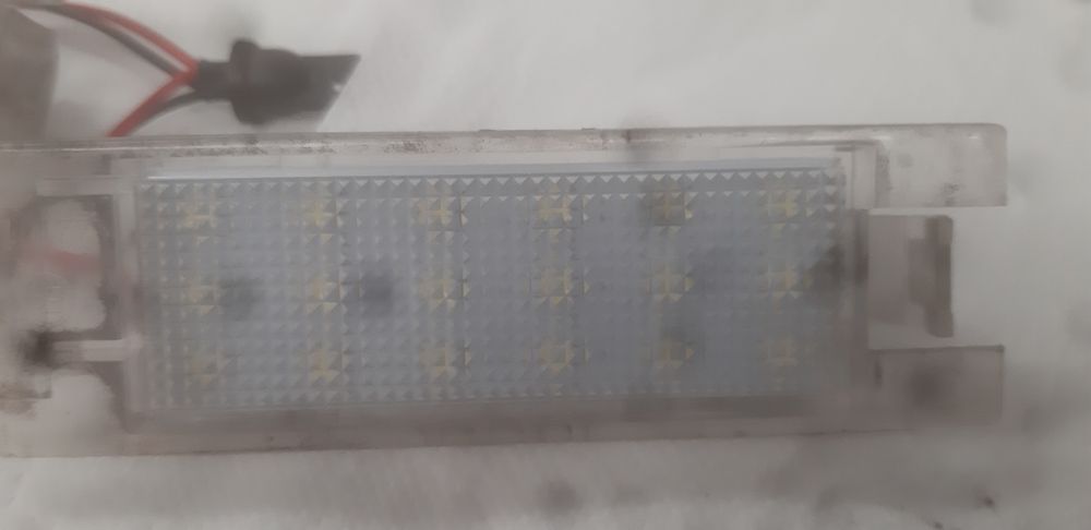 Luz de led para matrícula