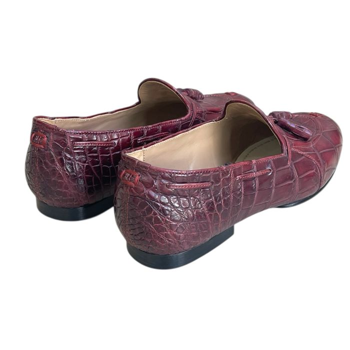 Raparo лоферы кожа крокодила