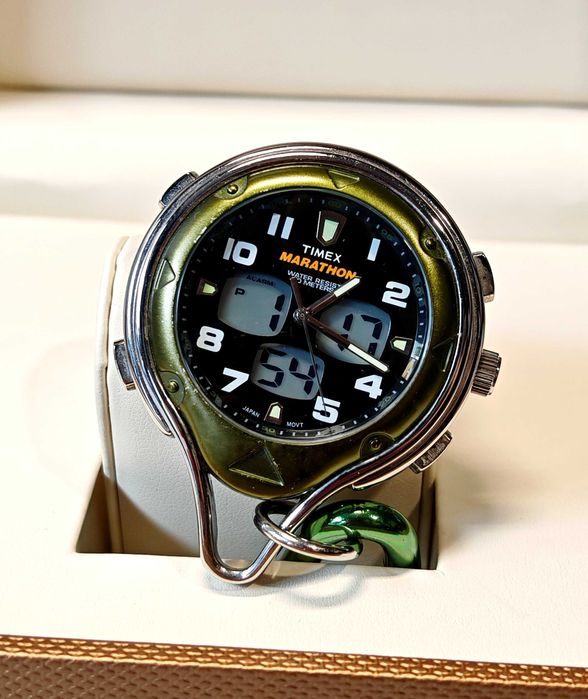 Zegarek Timex Marathon Digital 47mm Multifunkcyjny Stoper Alarm Unikat