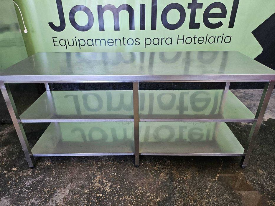 Bancadas em inox novas e usadas