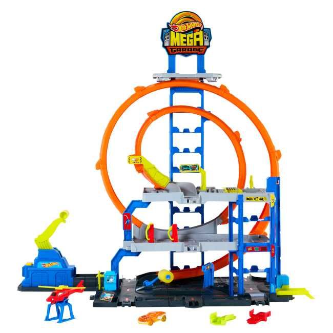 Hot Wheels City Гараж з мега петлею хот вілс JBM74