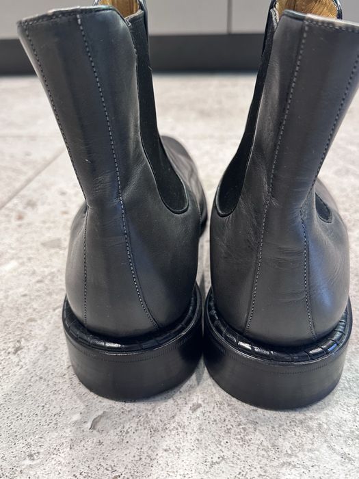 Чоловічі шкіряні челсі A. Testoni, Made in Italy, розмір 42,5