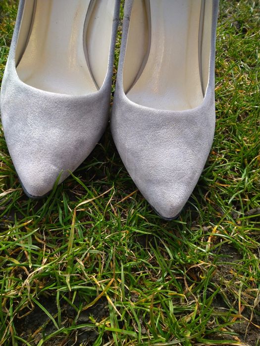 Buty szpilki na grubym obcasie 36