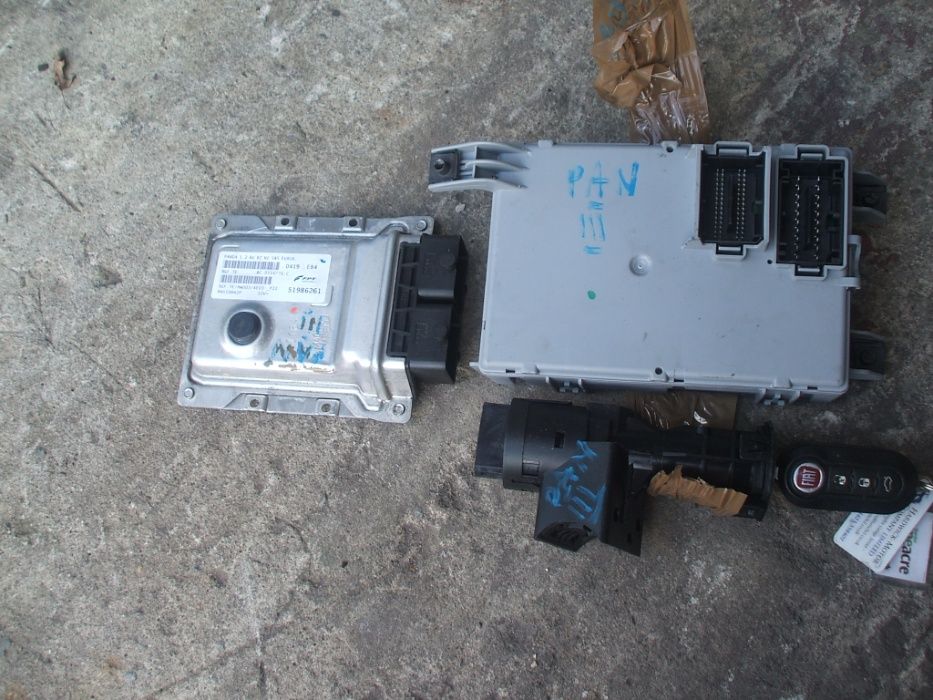 Komputer sterownik silnika zestaw startowy Fiat Panda III 1.2 8V