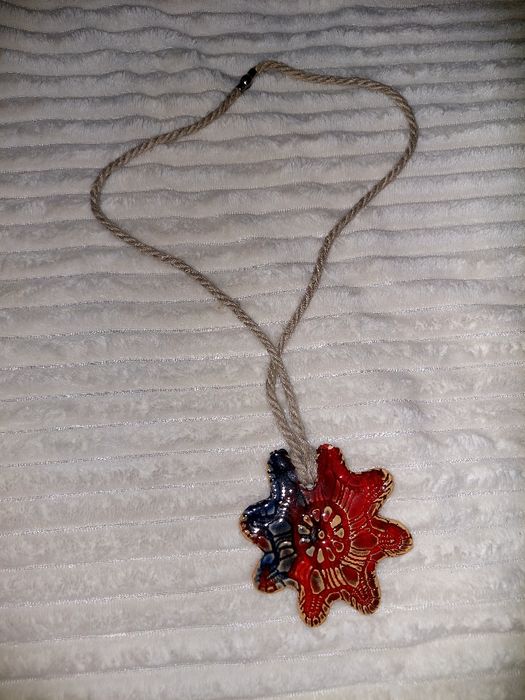 Wisior ceramiczny handmade