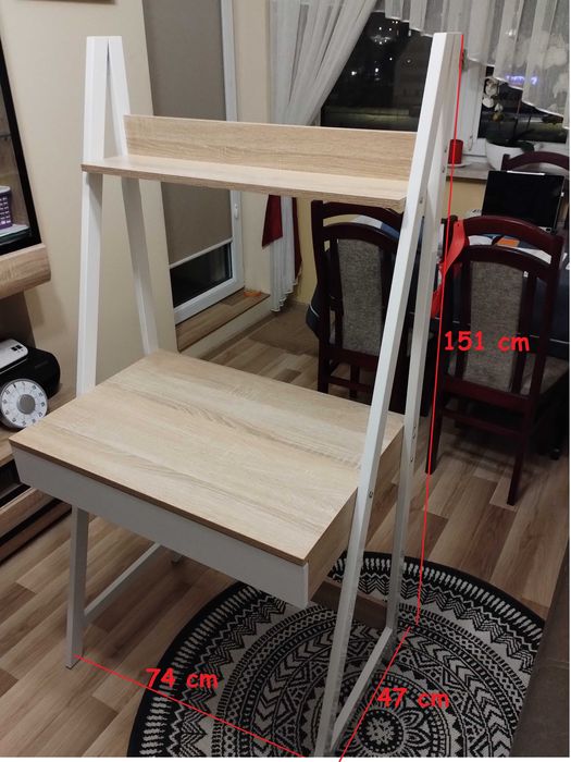 Biurko skandynawskie w stanie bardzo dobrym