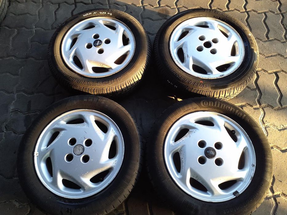 Jantes Fiat R14 Com Pneus 165/65 Furação 4X98