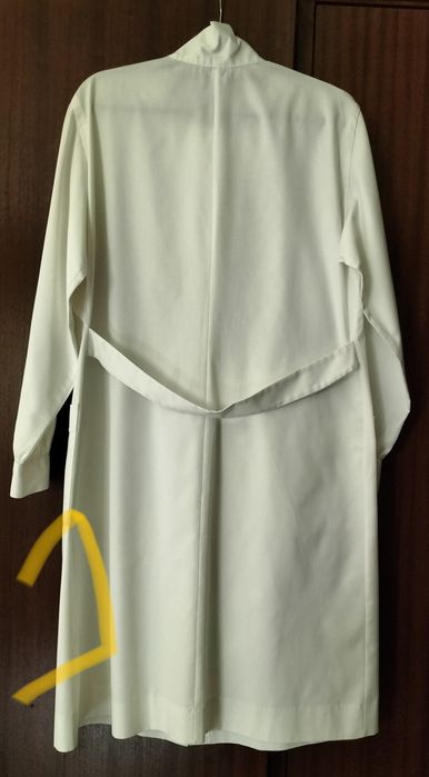 Bata branca manga comprida profissional