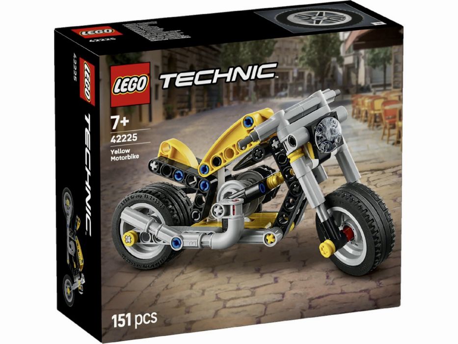 LEGO Technic Желтый мотоцикл | Конструктор Подарунок