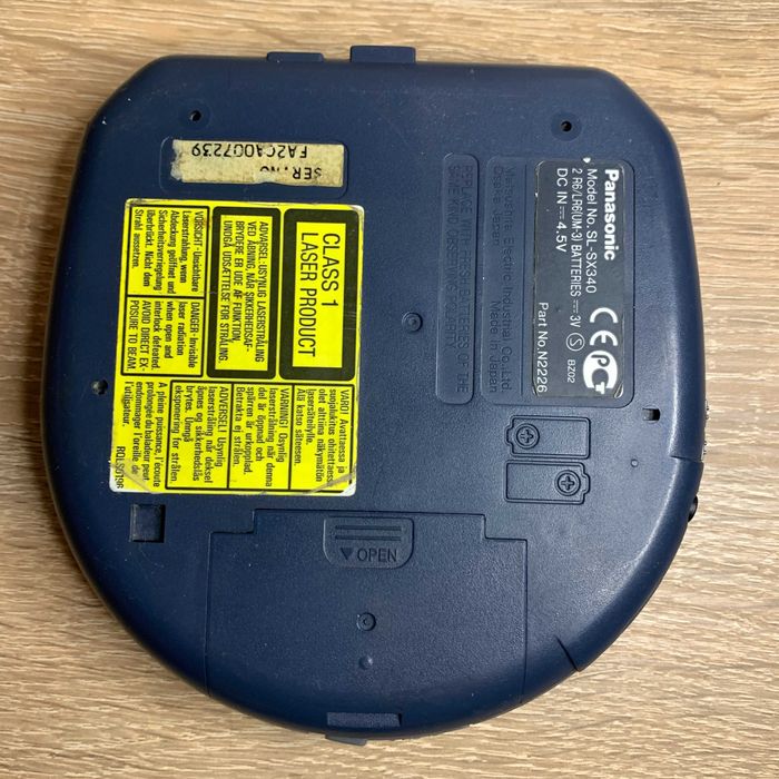 Портативний CD програвач Panasonic SL-SX340
