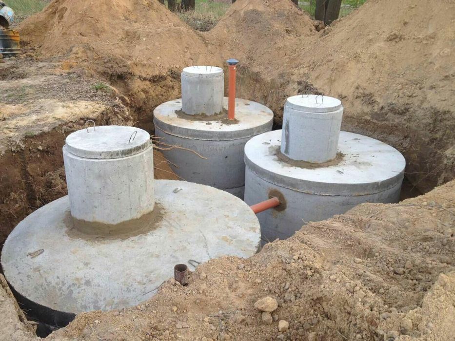 Монтаж выгребных ям и септиков под ключ, ручная копка
