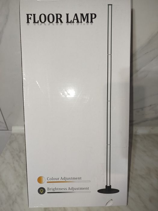 Торшер 160 см з керуванням через пульт і смартфон