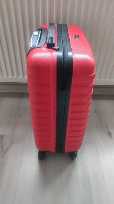 Walizka kabinowa Wittchen czerwona ABS