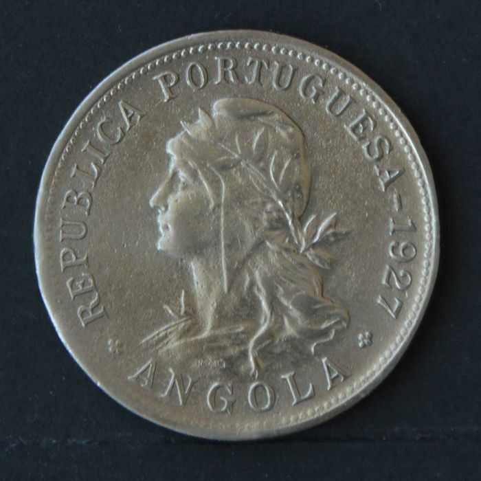 Angola 50 centavos 1927 - olx X10058